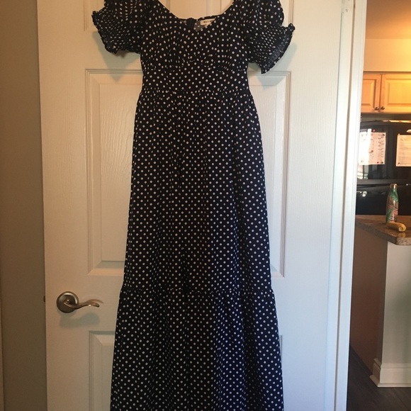 Wild Honey Maternity maxi dress with full skirt - Picture 6 of 6